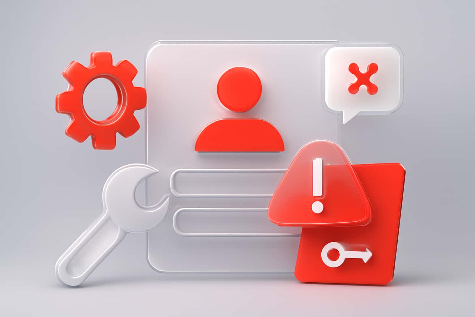 An informative scene depicting the login process for yy567 with a futuristic design and accents.