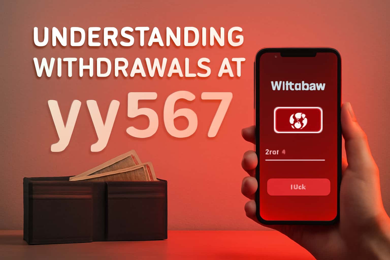 A visual representation of withdrawal processes at yy567.